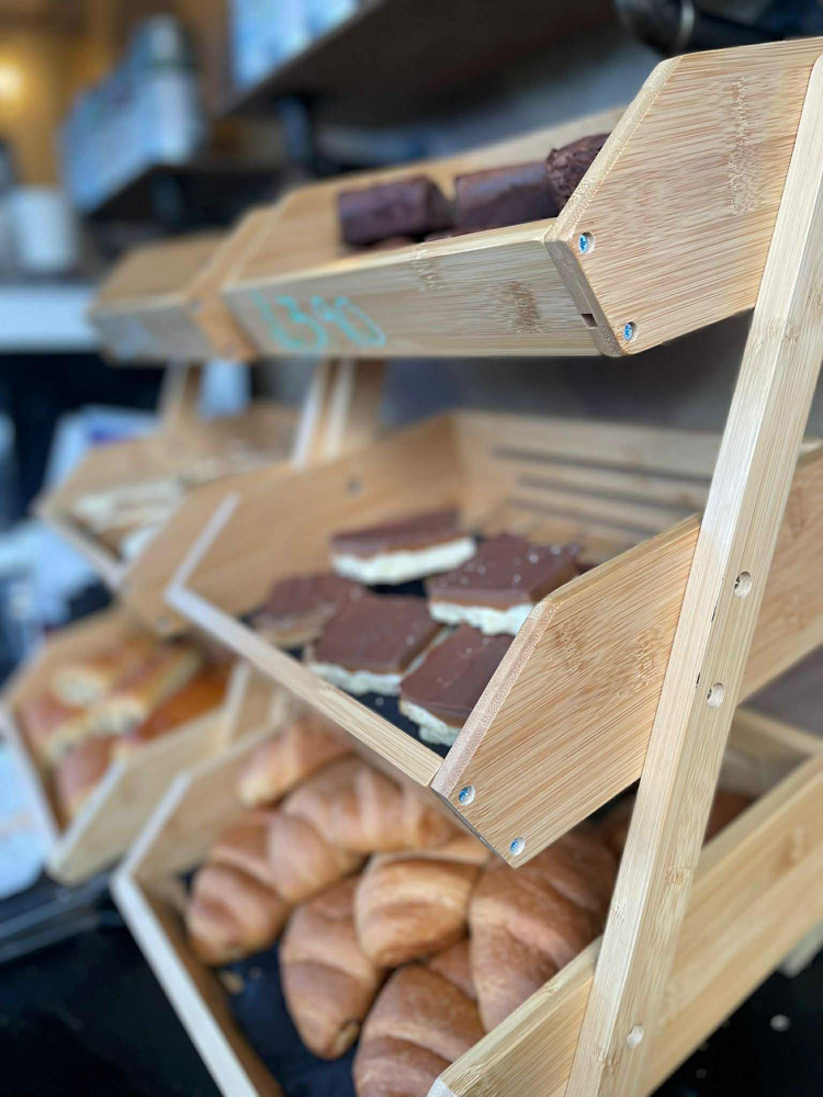 Selection of handmade cakes and treats